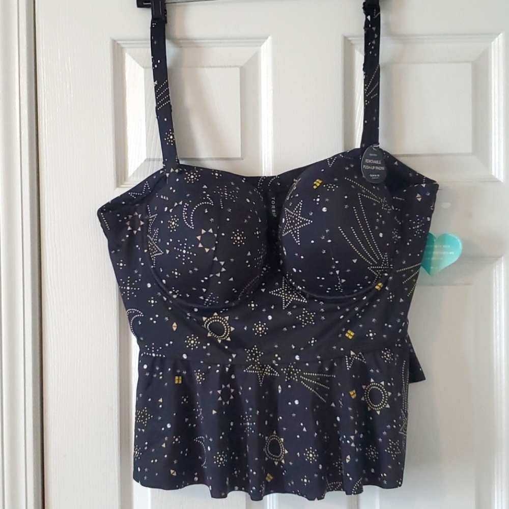 Torrid swim top